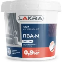 Универсальный клей ПВА-М ЛАКРА Экстра