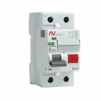 УЗО EKF Averes DV 40А 100 мА 2P тип A 10 кА (rccb-2-40-100-a-av)