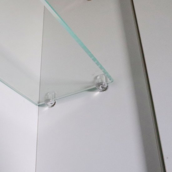 Зеркальный шкаф Continent Вога 50х80х15 см белый