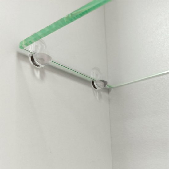 Зеркальный шкаф Continent Emotion 80х80х15 см с подсветкой белый