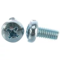 Оцинкованный винт с полукруглой головкой Tech-Krep М6х12 DIN7985 (12 шт.)
