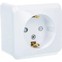 Одноместная розетка Systeme Electric Этюд