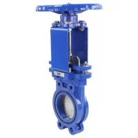 Ножевая шиберная задвижка DN.ru ggg40-ss304-nbr-2w
