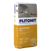 Штукатурка цементная Plitonit Т1+ армированная 25 кг