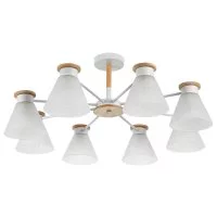 Люстра потолочная Arte Lamp Tyler E27 480 Вт 20 кв.м (A1031PL-8WH)