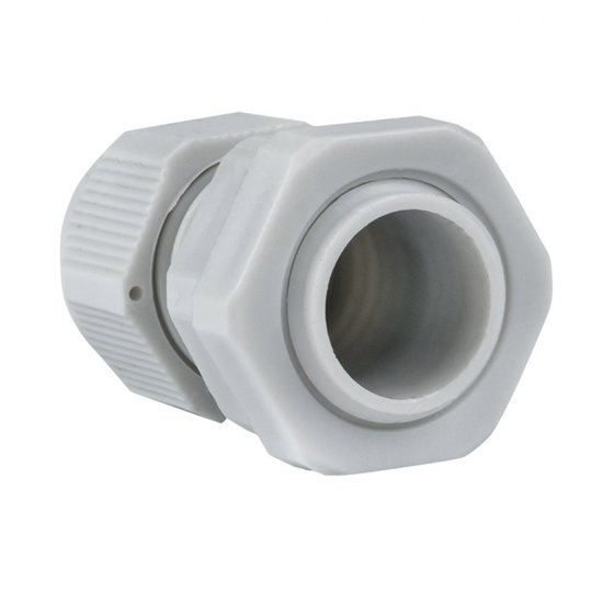 Сальник EKF PROxima PG 7 для кабеля диаметром 3-6,5 мм IP54 пластиковый серый (20 шт.) (plc-pg-7-r)
