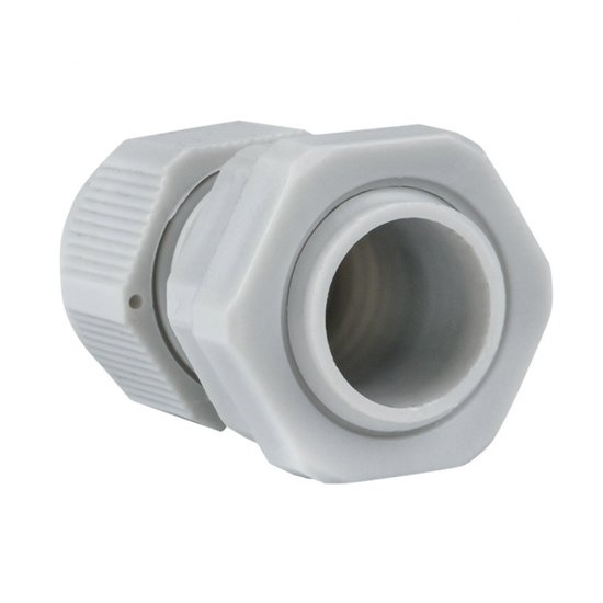 Сальник EKF PROxima PG 9 для кабеля диаметром 4-8 мм IP54 пластиковый серый (20 шт.) (plc-pg-9-r)