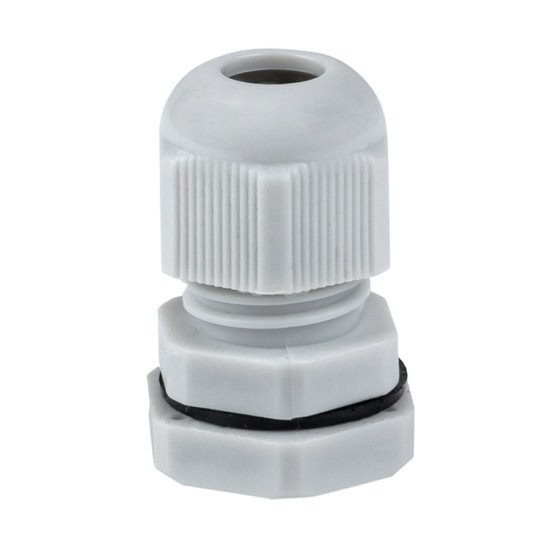 Сальник EKF PROxima PG 9 для кабеля диаметром 4-8 мм IP54 пластиковый серый (20 шт.) (plc-pg-9-r)