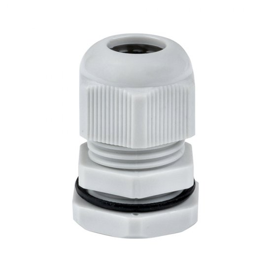 Сальник EKF PROxima PG 11 для кабеля диаметром 5-10 мм IP54 пластиковый серый (20 шт.) (plc-pg-11-r)