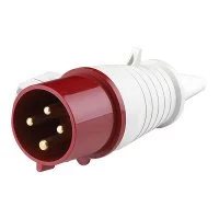 Вилка кабельная прямая переносная Dekraft ВП-102 3Р+РЕ 32 А 380 В IP44