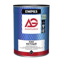 Лак яхтный Empils AvantGarde бесцветный 0,75 л полуматовый