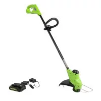 Триммер аккумуляторный Greenworks 24V G24LT25K2 1 АКБ и ЗУ (2107207SA)