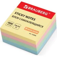 Самоклеящийся блок BRAUBERG 122856