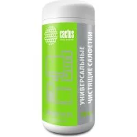 Влажные универсальные антибактериальные спиртовые салфетки Cactus 1384698