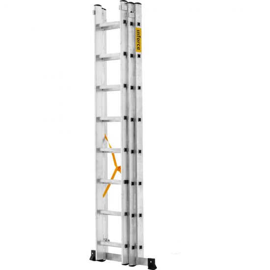 Трехсекционная лестница Inforce ЛП-03-08