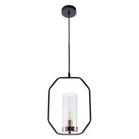 Светильник подвесной Arte Lamp Celaeno E14 60 Вт 3 кв.м черный IP20 (A7004SP-1BK)