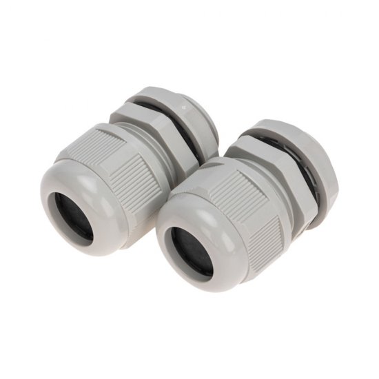 Сальник Rexant MG 25 для кабеля диаметром 13-18 мм IP68 пластиковый серый (2 шт.) (07-8125-02 / 07-8125-2)
