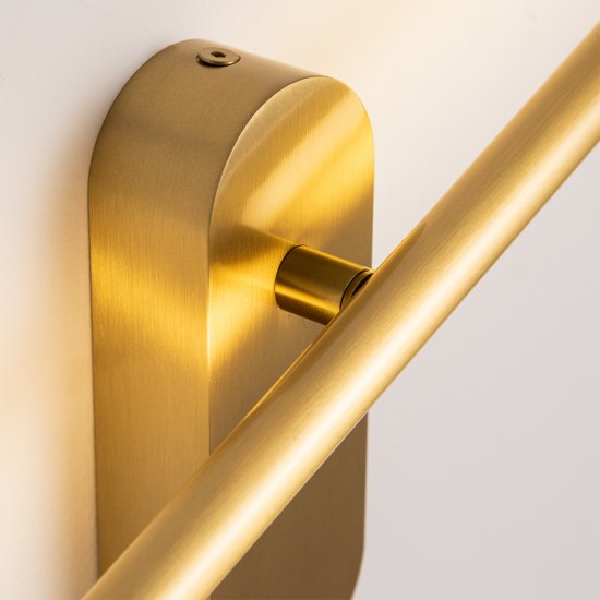 Подсветка настенная светодиодная медь 8 Вт 4000К IP20 Arte Lamp Prima (A2028AP-1PB)