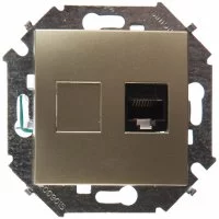 Компьютерная розетка Simon 1591551-034