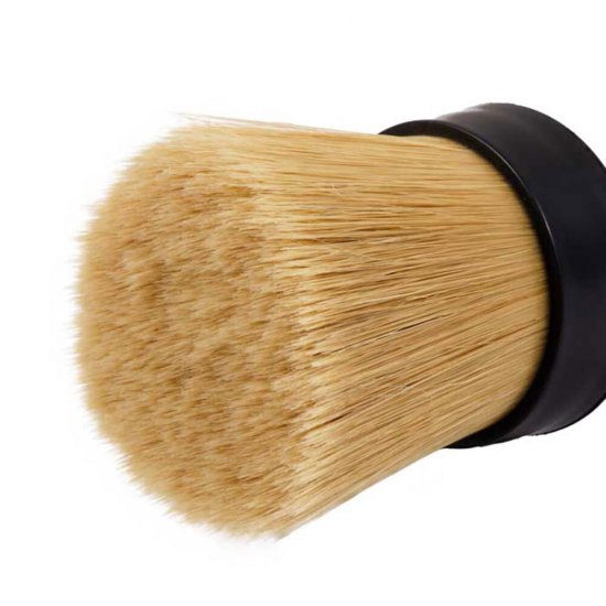 Кисть маховая натуральная щетина без ручки Hesler 60х70 мм для эмалей и лаков на алкидной основе