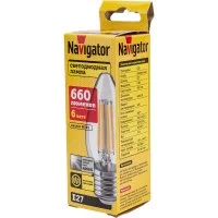 Лампа Navigator NLL-F-C35-6-230-4K-E27