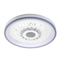 Люстра светодиодная потолочная Ritter Crystal 3D 120 Вт 2700-6400К 40 кв.м (52368 0)