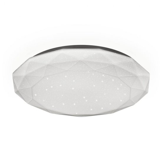 Светильник светодиодный накладной Ritter Brilliance 2700-6400К 60 Вт 23 кв.м белый IP20 с пультом (52337 6)