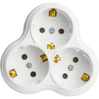 Тройная розетка HOROZ ELECTRIC 300-000-707