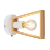 Бра Arte Lamp Brussels E27 60 Вт 220 В белое IP20 (A8030AP-1WH)