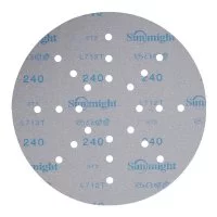 Диск шлифовальный Sunmight Ceramic d225 мм P240 на липучку пленочная основа (3 шт.) (78012R3)