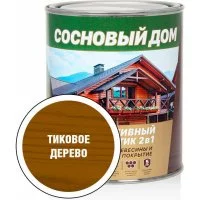 Декоративно-защитный состав для древесины ЗАО Декарт Сосновый дом