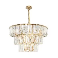 Люстра подвесная Maytoni Puntes E14 720 Вт 45 кв.м (MOD043PL-18G)