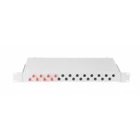 Оптический кросс NIKOMAX NMF-RP08FCUS2-WS-ES-1U-GY