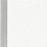 Керамогранит LB Ceramics Каррара Декор 1 белый 450х450х8 мм