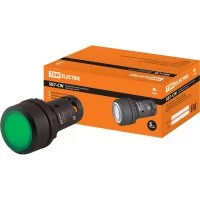Кнопка TDM SB7-CWL3365-24VLED
