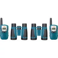 Комплект раций и биноклей Levenhuk LabZZ WTT10 Blue