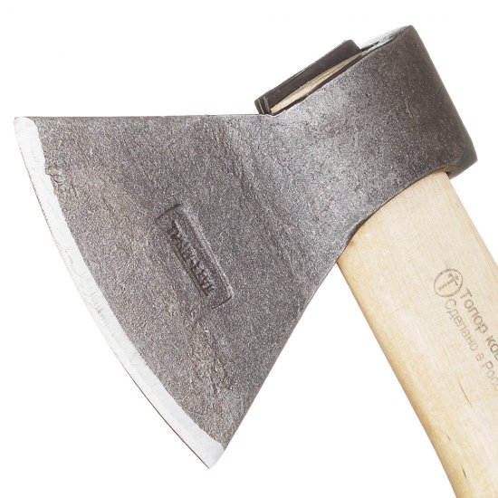 Топор-колун столярный кованый Труд-Вача (ГР372) деревянная рукоятка 500 мм 1,75 кг