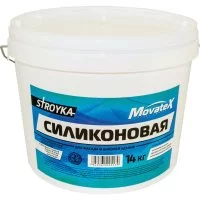 Водоэмульсионная силиконовая краска Movatex Stroyka