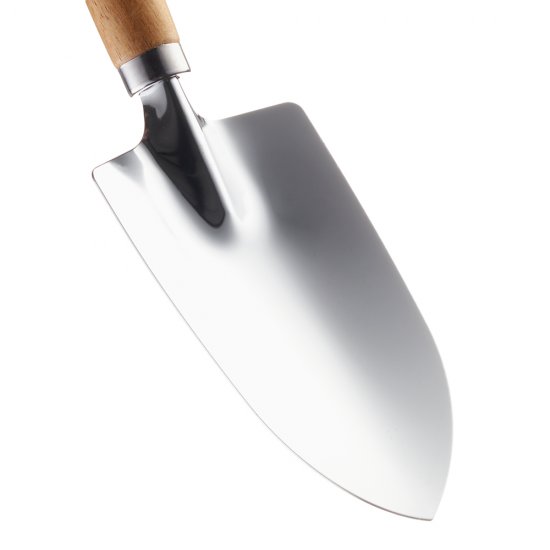 Совок садовый Ваш сад (0532-1) с деревянной ручкой широкий