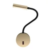 Бра Freya Stem светодиодное 3 Вт 220-240 В матовое золото 3000К IP20 (C035WL-L3MG3K)