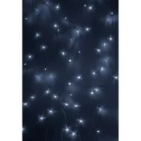 Гирлянда Neon-Night ДОЖДЬ занавес 1,5х1,5 м, прозрачный ПВХ, 144LED белые IP20