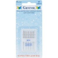 Иглы для бытовых швейных машин для трикотажа Gamma NT №90/14
