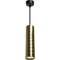 Потолочный светильник FERON ml1888 PRISM на подвесе mr16 35w, 230v, чёрный, золото 55x200