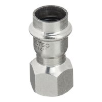 Соединитель Valtec (VTi.902.I.001804) 18 мм х 1/2 ВР(г) нержавеющая сталь