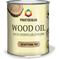 Льняное масло для древесины ПРОСТОКОЛОР WOOD OIL