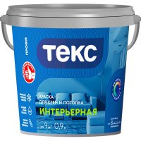 Интерьерная вододисперсионная краска Текс профи