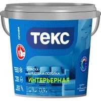Интерьерная вододисперсионная краска Текс профи