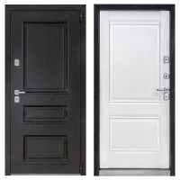 Дверь входная с терморазрывом Portika Porta T4 правая букле графит - аляска 880х2050 мм
