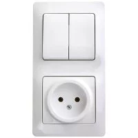 Комбинированный блок Systeme Electric GLOSSA