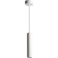 Потолочный светильник FERON ml1842 barrel echo levitation mr16 35w, 230v, gu10, белый, с антибликовой сеточкой, на подвесе 1,7 м